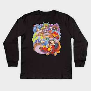 A Wild Ride Kids Long Sleeve T-Shirt